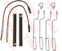 Trw pfk551 zestaw montażowy klocków hamulcowych mercedes, vito, mercedes-benz vito autobus (638)