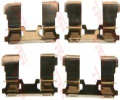 Trw pfk599 zestaw montażowy klocków hamulcowych mercedes,