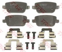 Trw gdb1732 klocki hamulc ford mondeo mk4 iv s-max kuga i tył, ford mondeo iv turnier (ba7)