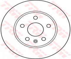 Trw df4995s tarcza hamulcowa opel insignia 08- przód koła 16, chevrolet malibu (v300), opel insignia