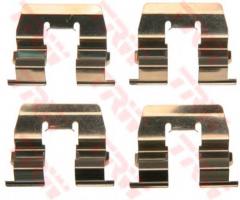 Trw pfk601 zestaw montażowy klocków hamulcowych hyundai atos, hyundai atos (mx)