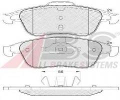 A.b.s. 37744 klocki hamulcowe renault laguna iii 07 -, renault megane cc (ez0/1_)