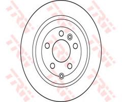 Trw df6129 tarcza hamulcowa land rover freelander 06- tył, land rover freelander 2 (fa_)