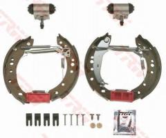 Trw gsk1965 szczęki hamulcowe + cylinderki (zestaw) mitsubishi, mitsubishi colt vi (z3_a, z2_a)