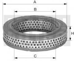 Mann-filter c1555/6 filtr powietrza, bmw 1500-2000 (115, 116, 118, 121), opel gt