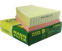 Mann-filter c2295/3 filtr powietrza ibiza iv fabia polo 9n 1.4 1.9 tdi, seat ibiza iv (6l1)