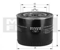 Mann-filter w719/4 filtr oleju volvo