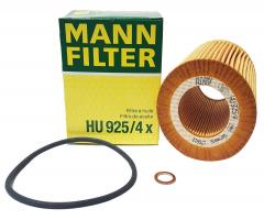 Mann-filter hu925/4x filtr oleju mann bmw e36 e46 e39 e60 e38 e65 e53, alpina b3 (e46), bmw 3 (e36)