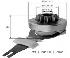 Magneti marelli amb0438 bendiks rozrusznika fiat lancia