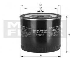 Mann-filter wk712/3 filtr paliwa