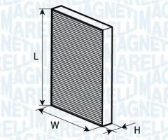 Magneti marelli bcf371 filtr kabinowy renault, renault laguna ii (bg0/1_)