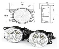 Magneti marelli laq010 Światła ledowe do jazdy dziennej led-okrągłe