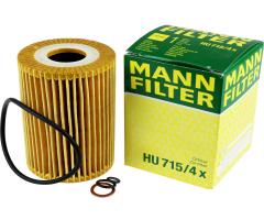 Mann-filter hu715/4x filtr oleju bmw 3 e36, bertone freeclimber 2, bmw 3 (e36)