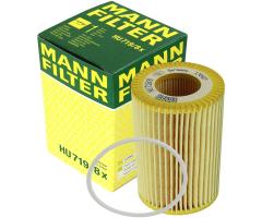 Mann-filter hu719/8x filtr oleju volvo s60 s80 v70 2.4 d5 01 -, ford kuga i, volvo xc90 i