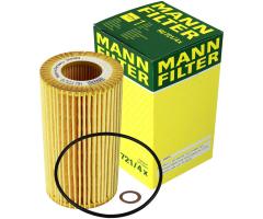 Mann-filter hu721/4x filtr oleju bmw e46 e53 e90 e93 e92 e91 e60 61 67 83 70 71, bmw x3 (e83)