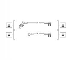 Magneti marelli msq0101 przewody wysokiego napięcia komplet renault, renault 19 ii (b/c53_)