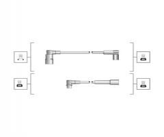 Magneti marelli msq0056 przewody wysokiego napięcia komplet renault, renault 19 i cabriolet (d53_)