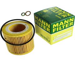 Mann-filter hu816x filtr oleju bmw, alpina b3 (e90), bmw x5 (e70)