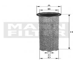 Mann-filter cf75/1 filtr powietrza wtórny