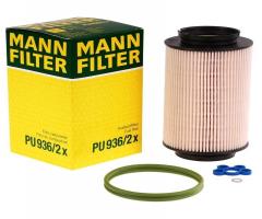 Mann-filter pu936/2x filtr paliwa audi a3 1.9tdi vw golf 2.0tdi, audi a3 (8p1), seat altea (5p1)