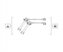 Magneti marelli msq0083 przewody wysokiego napięcia komplet mazda, ford usa probe ii (ecp)