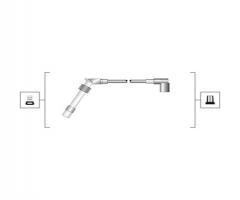 Magneti marelli msq0035 przewody wysokiego napięcia komplet opel, opel vectra a hatchback (88_, 89_)