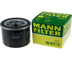 Mann-filter w67/2 filtr oleju daewoo suzuki, chevrolet matiz (m200, m250), daewoo tico (kly3)