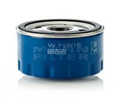 Mann-filter w712/16 filtr oleju fiat, alfa romeo 155 (167), fiat panda (141a_), lancia kappa (838a)