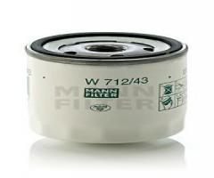 Mann-filter w712/43 filtr oleju ford ka escort fiesta, austin maestro (xc), ford fiesta i (gfbt)