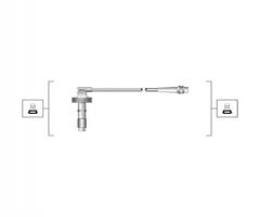Magneti marelli msq0087 przewody wysokiego napięcia komplet renault, renault safrane ii (b54_)