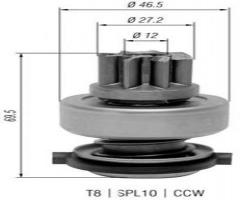 Magneti marelli amb0340 bendiks rozrusznika nissan (gm 2036)