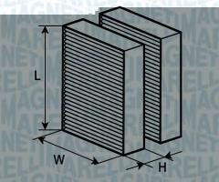 Magneti marelli bcf164 filtr kabinowy renault, renault espace ii (j/s63_)