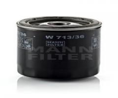 Mann-filter w713/36 filtr oleju, ford ranger (es, et), mazda bt-50 (cd, un)