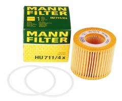 Mann-filter hu711/4x filtr oleju opel astra h signum, alfa romeo 159 (939), cadillac bls