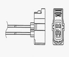 Ngk oza723-ee2 sonda lambda oza723-ee2, mitsubishi lancer sportback (cx_a)