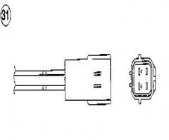 Ngk oza603-n8 sonda lambda oza603-n8, nissan gt-r (r35)