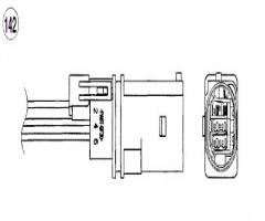 Ngk uaa0004-vw007 sonda lambda uaa0004-vw007, seat ibiza v sportcoupe (6j1, 6p1)