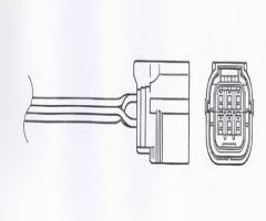 Ngk oza635-h16 sonda lambda oza635-h16, honda cr-v iii (re)