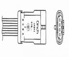 Ngk oza660-ee35 sonda lambda renault* oza660-ee35, renault twingo i (c06_)