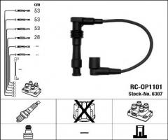 Ngk rc-op1101 przewody wysokiego napięcia komplet  opel rc-op1101, opel astra f (56_, 57_)