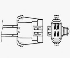 Ngk oza707-ee1 sonda lambda opel oza707-ee1, opel vectra c