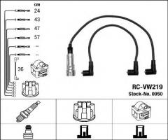 Ngk rc-vw219 przewody wysokiego napięcia komplet  vw rc-vw219, vw vento (1h2)