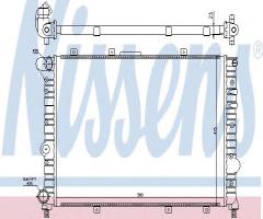 Nissens 60041 sprężyna zawieszenia opel t, alfa romeo 156 (932)