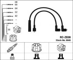 Ngk rc-ze08 przewody wysokiego napięcia komplet  mazda rc-ze08, mazda 121 i (da)