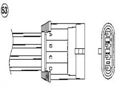 Ngk ota7h-3c1 sonda lambda opel ota7h-3c1, opel astra f (56_, 57_)