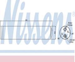 Nissens 95241 osuszacz klimatyzacji renault nissan, dacia logan pick-up (us_), nissan kubistar (x76)