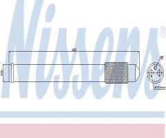 Nissens 95360 osuszacz klimatyzacji mazda, mazda 6 hatchback (gg)