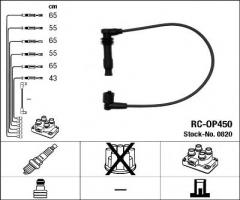 Ngk rc-op450 przewody wysokiego napięcia komplet  opel rc-op450, opel vectra a hatchback (88_, 89_)
