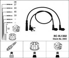 Ngk rc-vl1302 przewody wysokiego napięcia komplet  volvo rc-vl1302, volvo 480 e