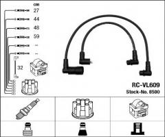 Ngk rc-vl609 przewody wysokiego napięcia komplet  volvo rc-vl609, volvo 480 e